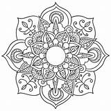 Cerchio Stampare Ornamenti Significato Interno Archzine Mandalas sketch template