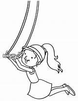 Acrobat Coloring Pages Drawing Performing Kids Getdrawings sketch template