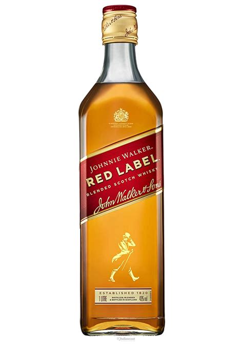 johnnie walker red label whisky   cl hellowcost