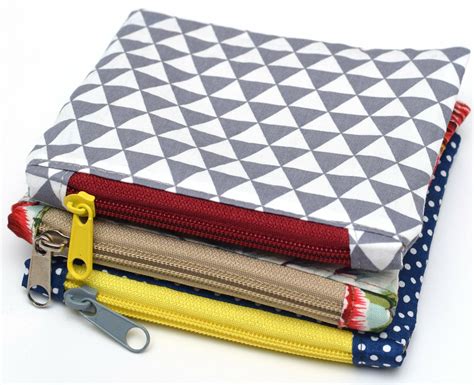 simple zipper pouch  foolproof method   sew