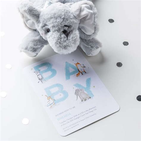 enchanting elephant baby shower ideas tiny prints