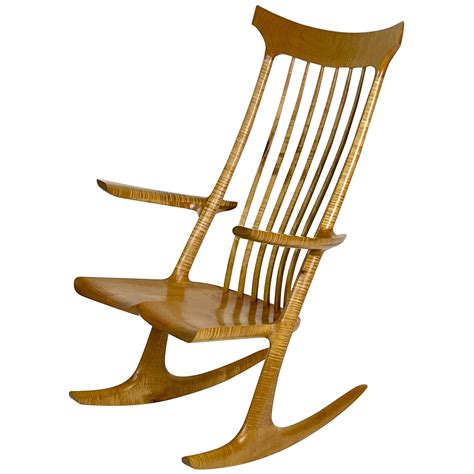 rare rocker chair  ralph rapson  knoll  stdibs