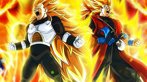 New Dokkan Summons Ssj3 Xeno Goku And Vegeta Dragon Ball