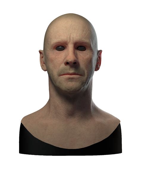 silicone mask realistic man disguise mask