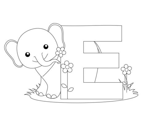letter coloring pages printable