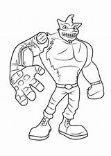 Crash Bandicoot Crunch Draw Cortex Drawingtutorials101 sketch template