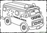 Ambulance Coloring Pages Rescue Vehicles Printable Print Colouring Car Truck Clipart Color Kids Emergency Sheets Cars Building Road Off Jeep sketch template