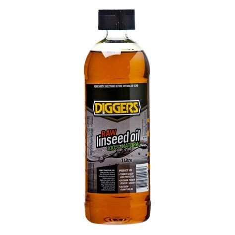 diggers 1l raw linseed oil bunnings warehouse