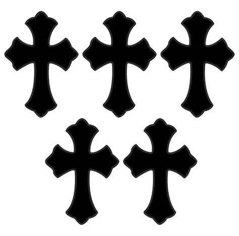 cross patch stickers   cross drawing black  white posters
