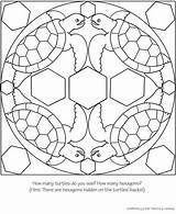 Mandala Turtle Coloring Sea Pages Mandalas Animal Book Glass Dover Publications First Printable Color Turtles Sheets Kids Stain Creatures Stained sketch template