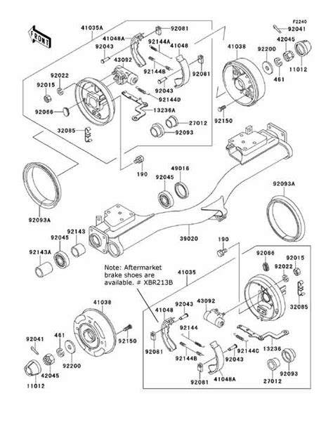 kawasaki mule  parts diagram