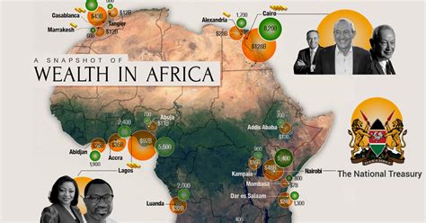 mapped  snapshot  wealth  africa visual capitalist
