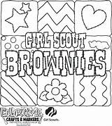 Coloring Scout Pages Girl Brownie Printable First Aid Cookie Daisy Girls Christmas Cookies Brownies Scouts Kids Printables Boy Getdrawings Getcolorings sketch template