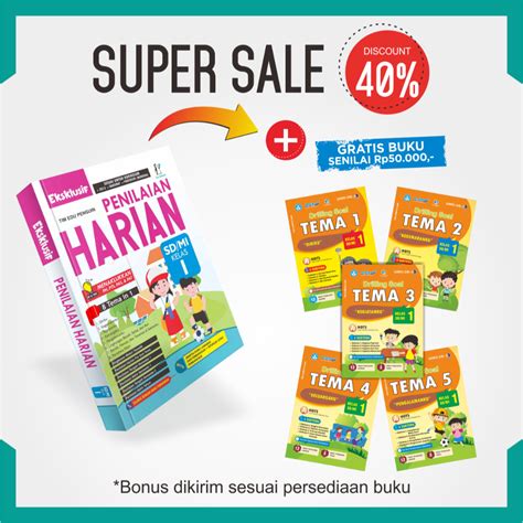 Jual Buku Penilaian Harian Sd Edu Penguin Buku Eksklusif Penilaian