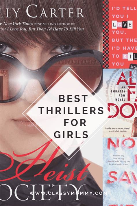 best spy and thriller books for girls classy mommy