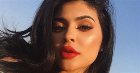 kylie jenner strips down to black underwear and gives a seductive swirl