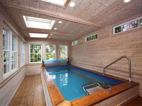 contemporary indoor lap pool designs ideas
