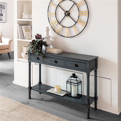 grey wooden console table wooden console table console table