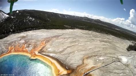 quadcopter drone flying  yellowstone evh youtube