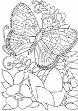 Coloring Pages Printable Adults Spring Colouring Popular sketch template