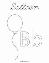 Coloring Balloon Cursive Favorites Login Add sketch template
