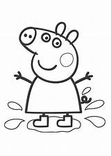 Peppa Elige Sí sketch template