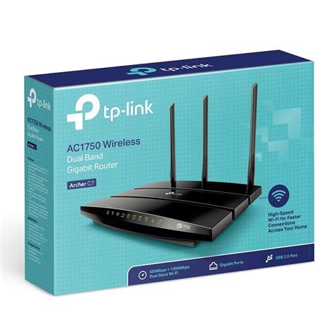 open box tp link archer  wireless ac dual band gigabit router