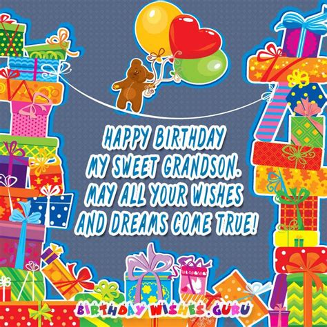 happy birthday wishes  grandson
