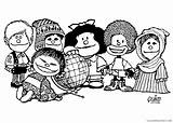 Coloring4free Mafalda Coloring Pages Printable Related Posts sketch template