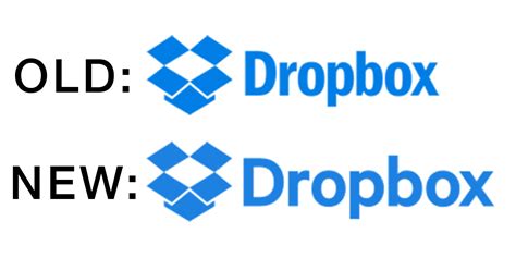 dropbox changed  logo   noticed