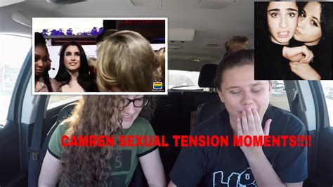 reaction to camren sexual tension moments youtube