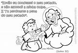 Salmos Atividades Catequese Salmo Crianças Tiapaulalimeira Evangelização Biblicos Susy Artigo sketch template