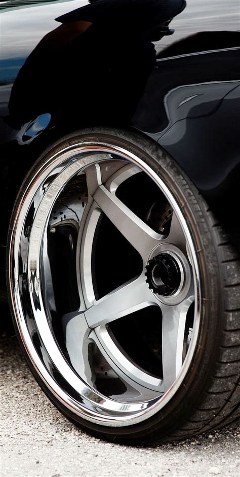 chrome rims images  pinterest alloy wheel    car rims