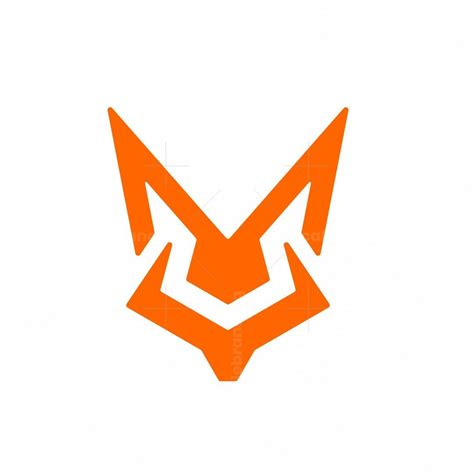 modern fox head logo modern fox minimalist logo logo design