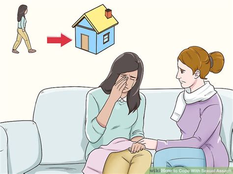 how to cope with sexual assault with pictures wikihow