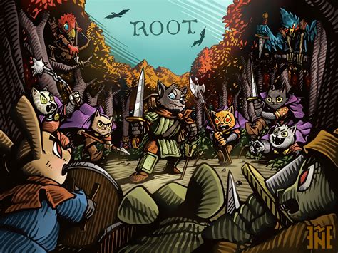 [oc][art] fanart ambush scene from root enjoy r rootgame