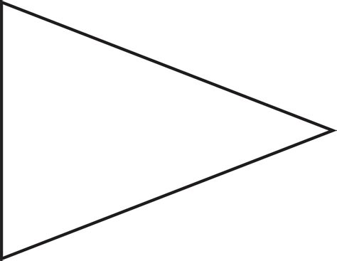 triangle template  banner