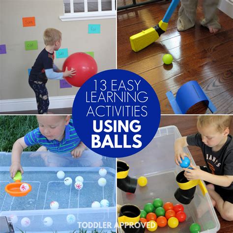 toddler approved  simple learning activities  balls