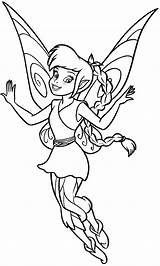 Coloring Pages Fairies Disney Fawn Fairy Silvermist Printable Tinkerbell Print Kids Color Drawings Cartoon Getdrawings Lovely Getcolorings Visit Pano Seç sketch template