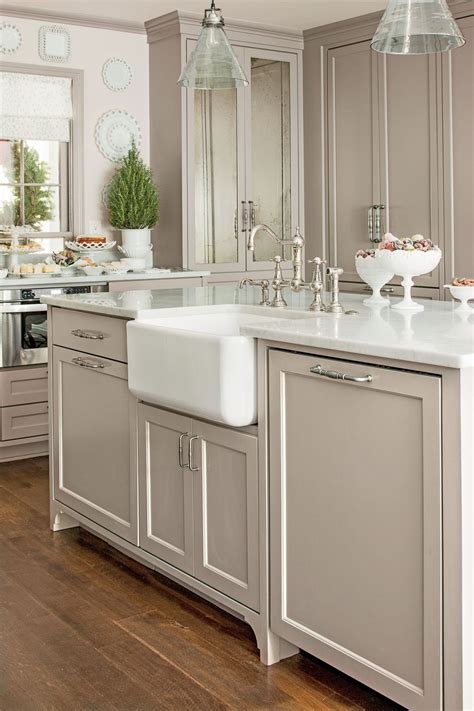 warm taupe kitchen cabinets decoomo