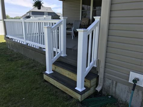 Vinyl Deck Or Stair Railing Installation Consistent Quality
