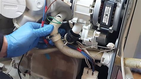 remove  replace miele dishwasher aquastop  drain hoses youtube
