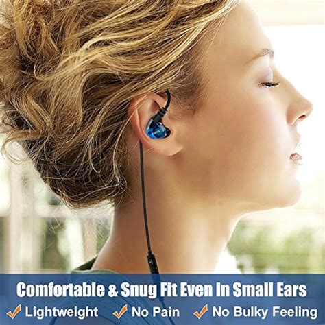 sports headphones wired  ear  ear earbuds  kids women small