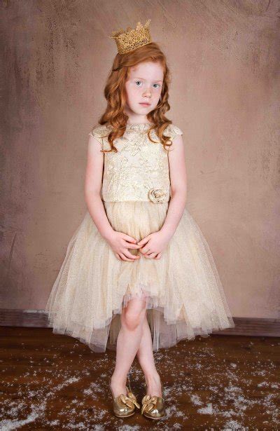 royal duchess sparkle holiday gown gold 12 to 24 months