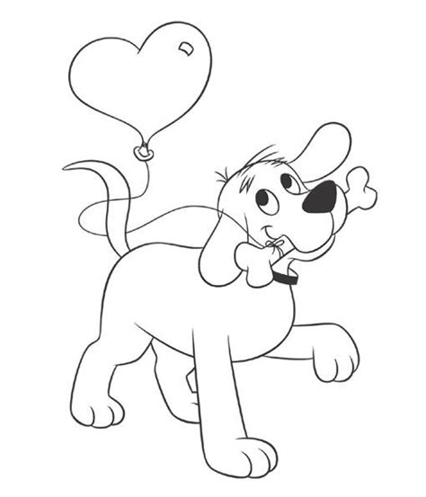 coloring page valentines day dog pets valentine coloring pages