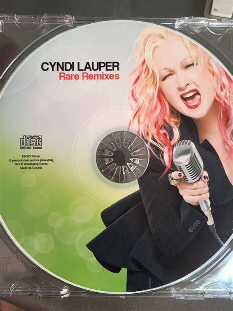 Cyndi Lauper Unreleased Rare Remixes Vol 1 Dj Cd Borderline Music