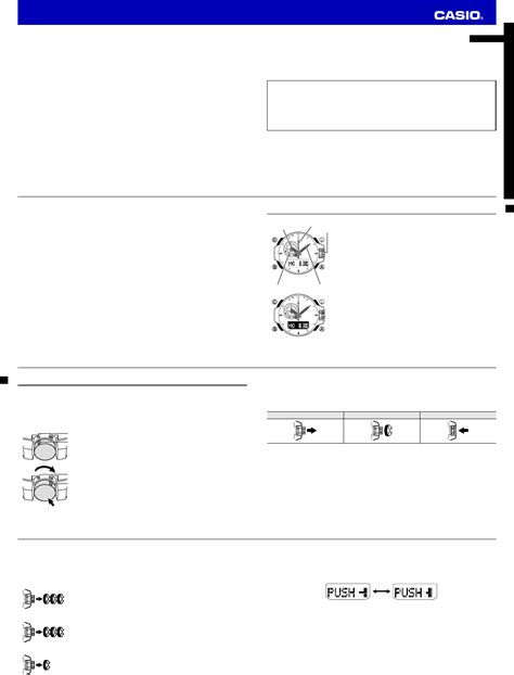 manual casio  gwn  page    english