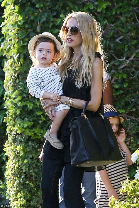 Rachel Zoe Shakes Off Her Boho Style To Dress In Black And