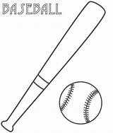 Coloring Baseball Pages Kids Printable Popular sketch template