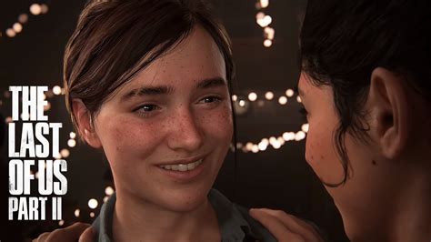 the last of us part 2 ellie and dina love scene youtube